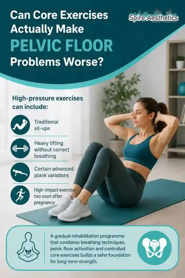 Can Strengthening Your Core Alone Actually Make Pelvic Floor Problems Worse Wincanton?